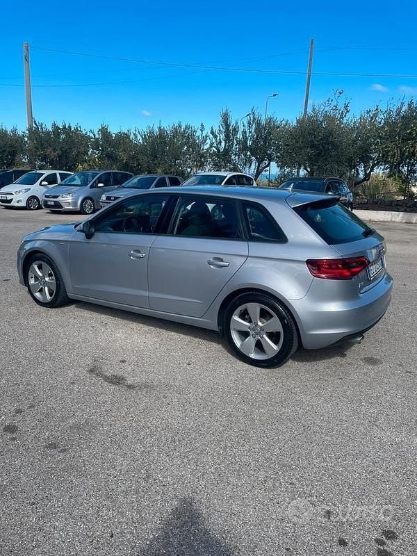 Usata Audi A3 S-Line 184 CV (135 kW) 2015 Grigio Berlina