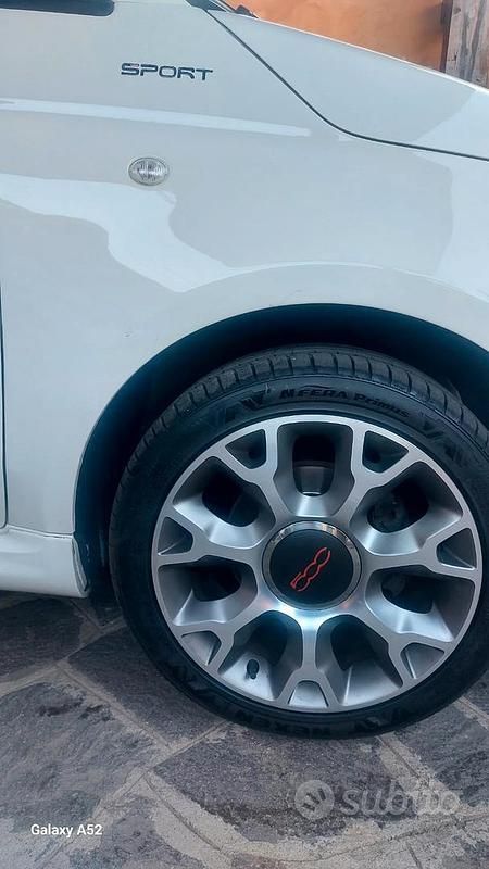 Usata Fiat 500 S 69 CV (50 kW) 2018 Bianco Utilitaria