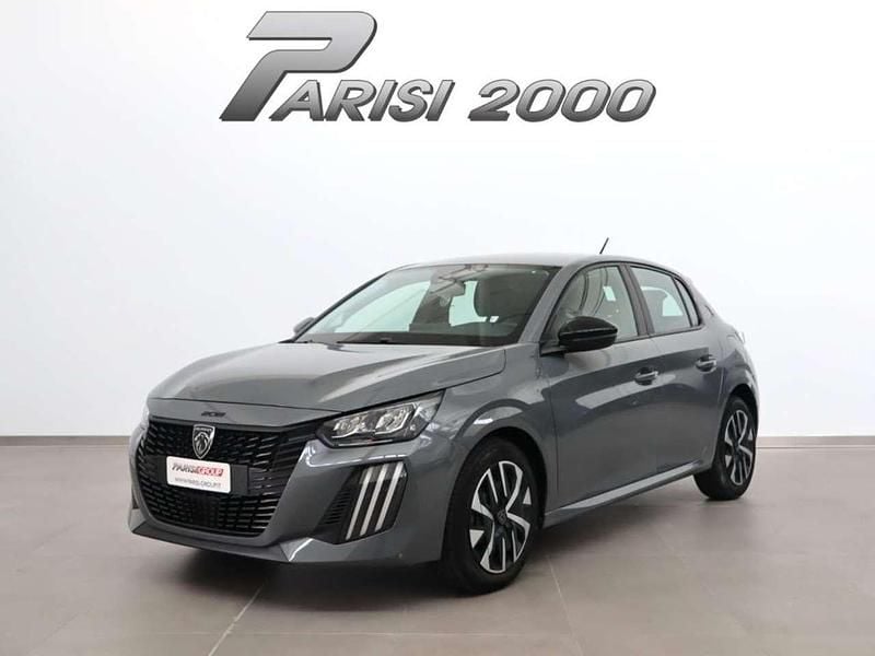 Usata Peugeot 208 Active 101 CV (74 kW) 2024 Grigio selenium Utilitaria