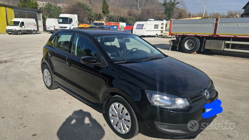 Usata VW Polo 60 CV (44 kW) 2011 Nero Utilitaria