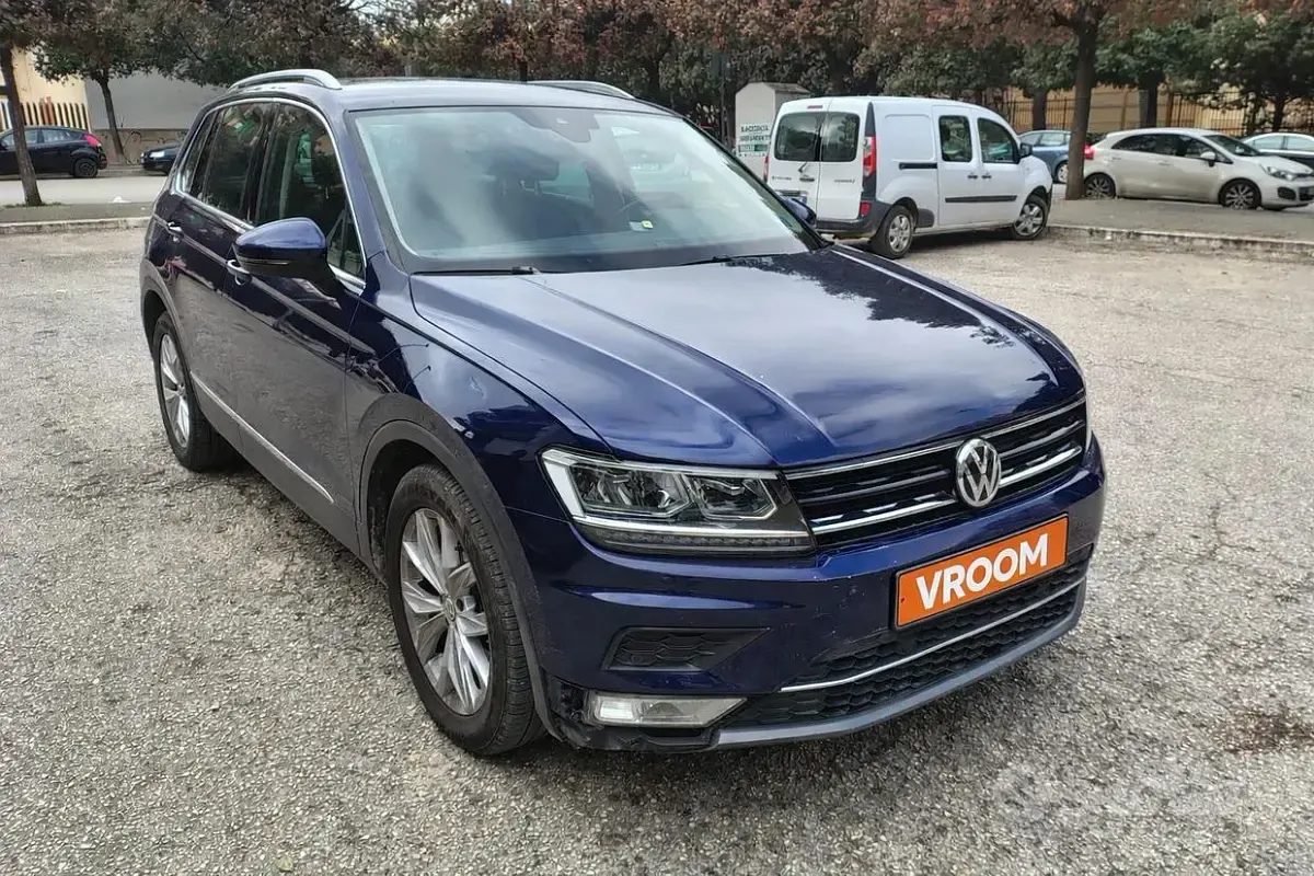 Usata VW Tiguan 150 CV (110 kW) 2017 Blu SUV