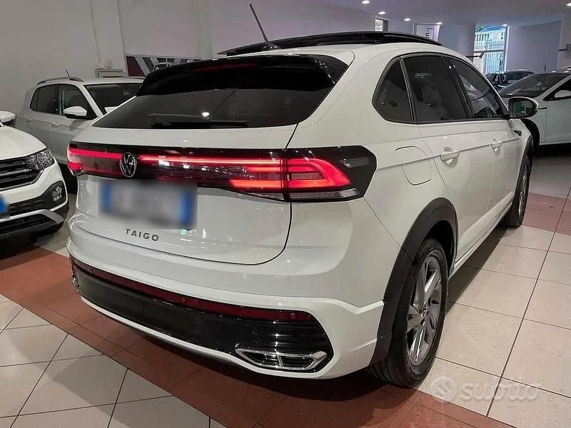 Usata VW Taigo R-line 110 CV (80 kW) 2022 Bianco SUV