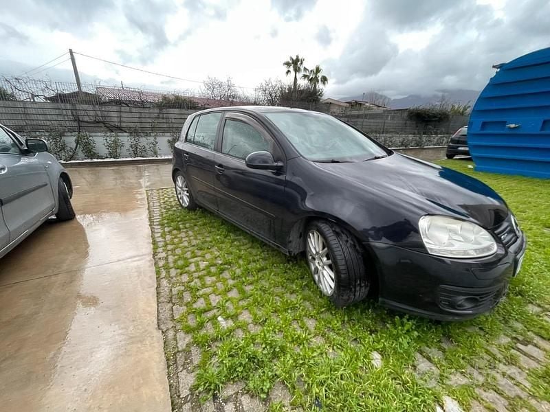 Usata VW Golf GTD 170 CV (125 kW) 2007 Nero Berlina