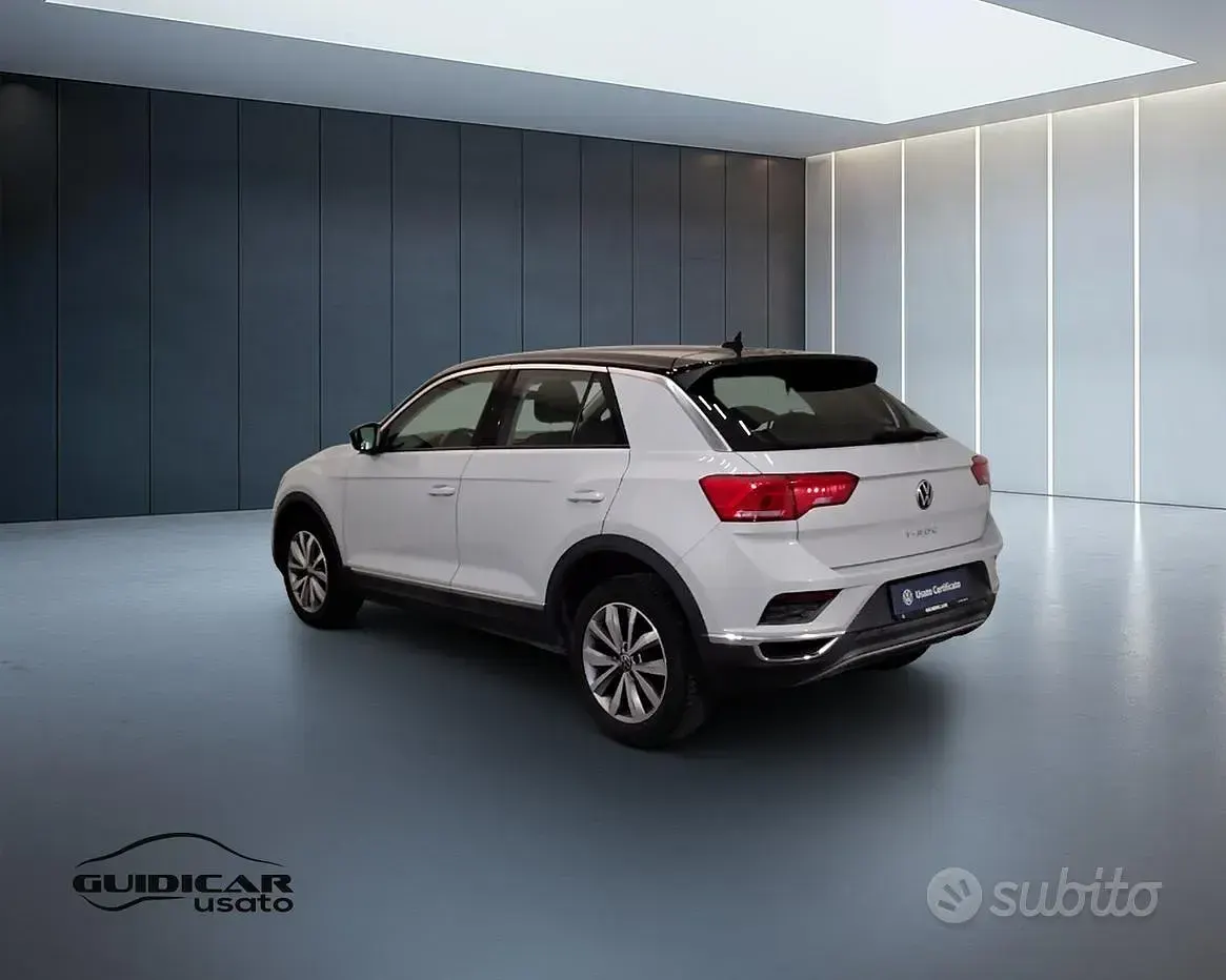 Usata VW T-Roc Style 110 CV (80 kW) 2021 Bianco SUV
