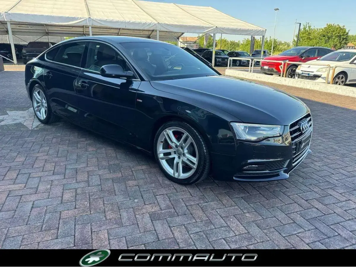Usata Audi A5 Advanced 177 CV (130 kW) 2012 Nero Coupé