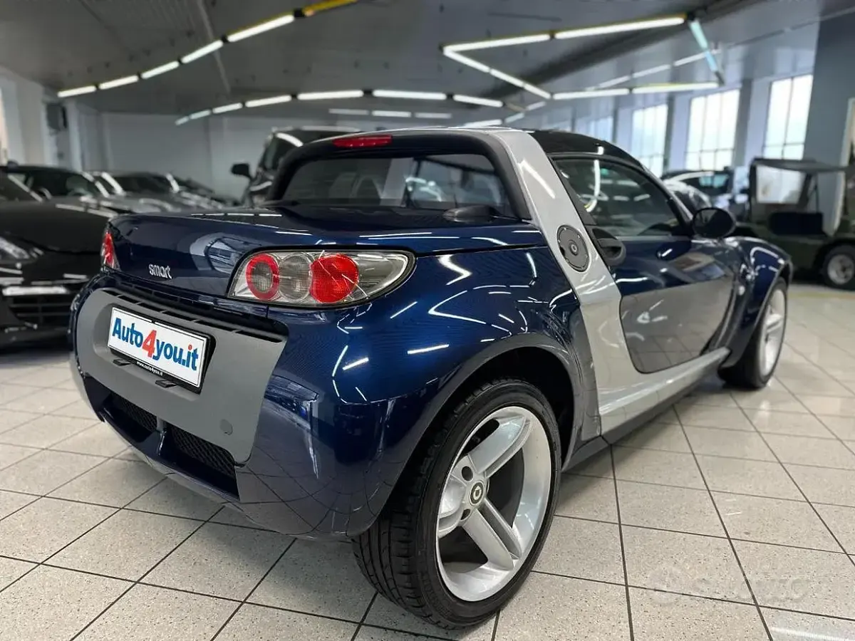 Usata Smart Roadster 82 CV (60 kW) 2003 Blu Cabrio