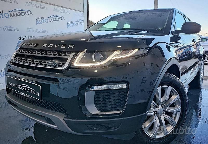 Usata Land Rover Range Rover evoque SE 151 CV (111 kW) 2017 Nero SUV