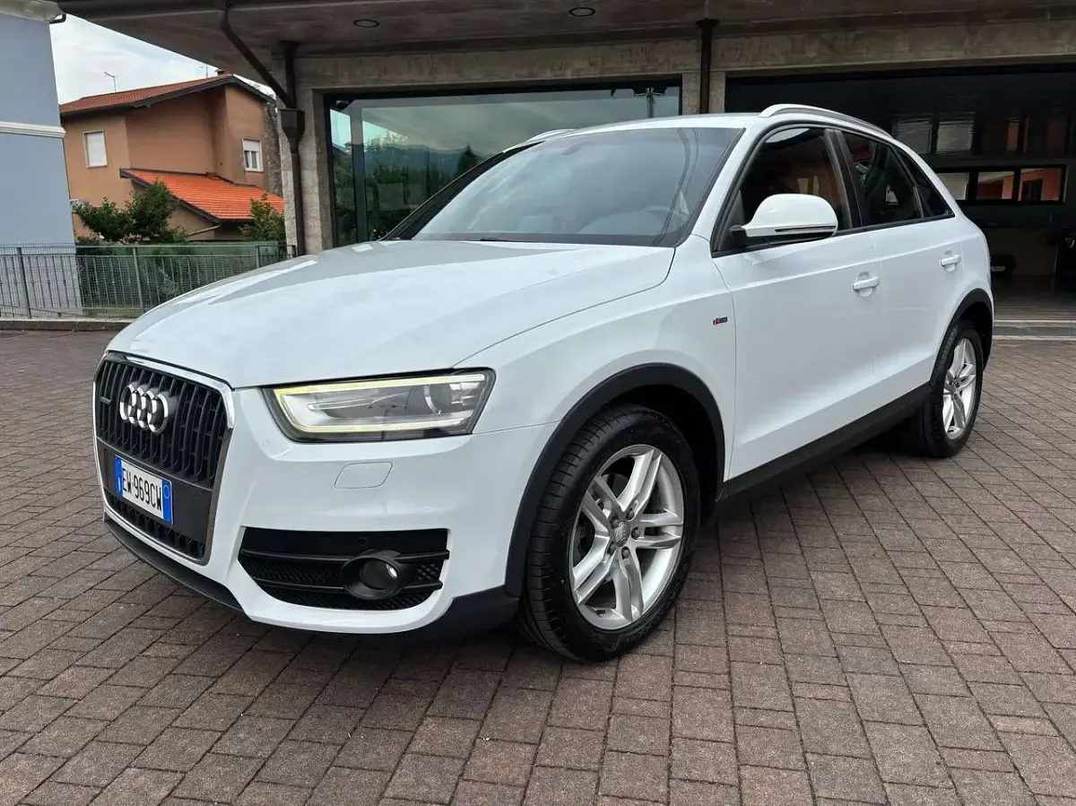 Usata Audi Q3 S-Line 177 CV (130 kW) 2014 Bianco SUV