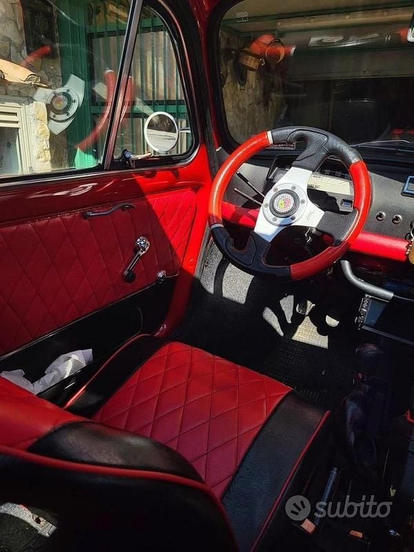 Usata Fiat 500 1970 Rosso Utilitaria