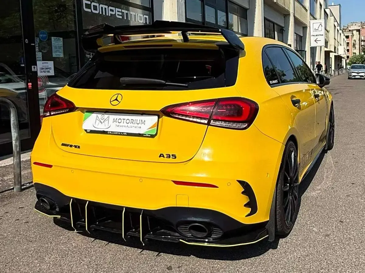 Usata Mercedes A35 AMG AMG 306 CV (225 kW) 2019 Giallo Berlina