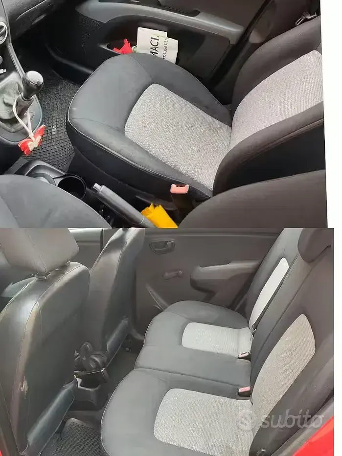 Usata Hyundai i10 66 CV (48 kW) 2008 Rosso Utilitaria