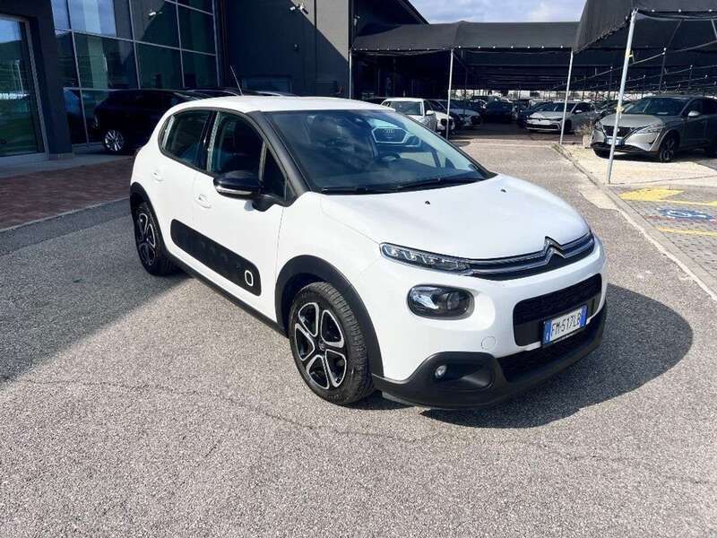 Usata Citroën C3 Shine 75 CV (55 kW) 2017 Bianco Utilitaria