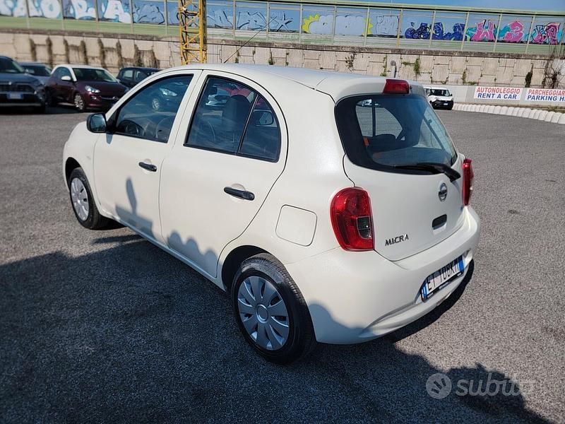 Usata Nissan Micra 80 CV (58 kW) 2014 Bianco Utilitaria
