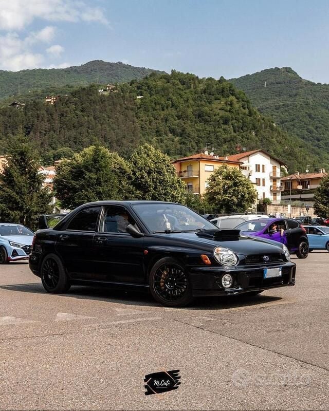 Usata Subaru Impreza 2002 Nero Berlina