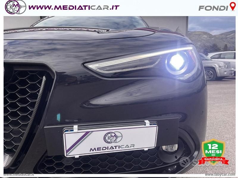 Usata Alfa Romeo Stelvio 180 CV (132 kW) 2018 Nero SUV