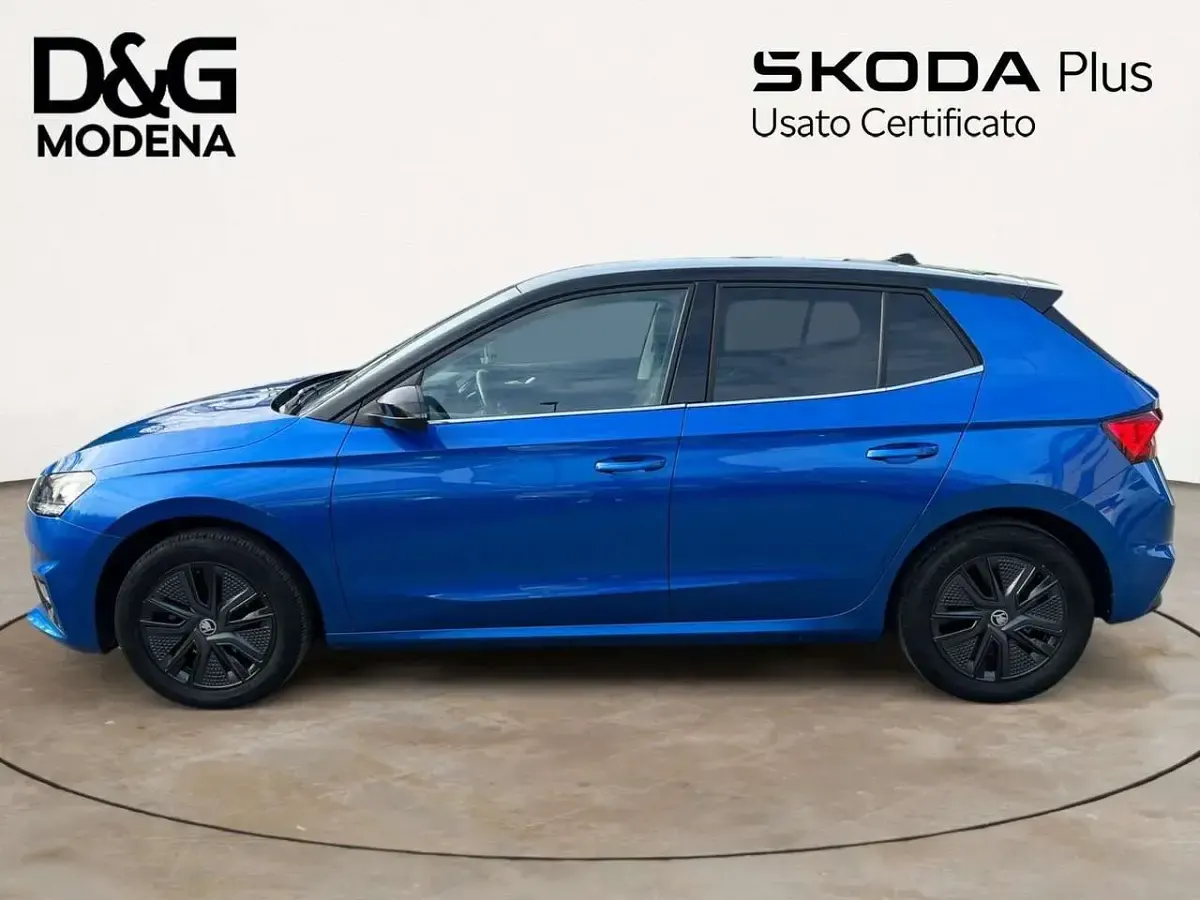 Usata Skoda Fabia 95 CV (69 kW) 2025 Blu/azzurro Utilitaria