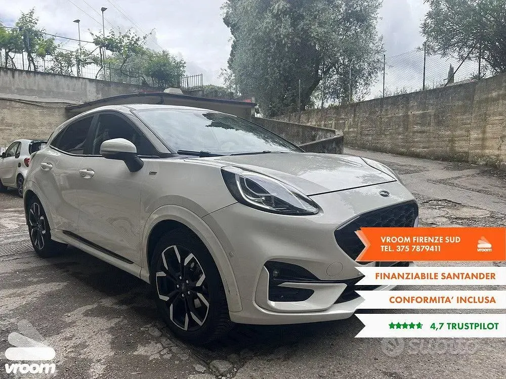 Usata Ford Puma ST-Line 124 CV (91 kW) 2020 Giallo SUV