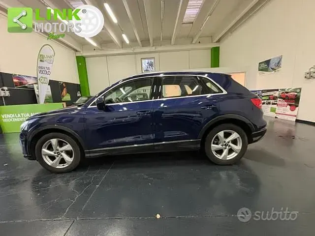 Usata Audi Q3 Advanced 150 CV (110 kW) 2021 Blu SUV