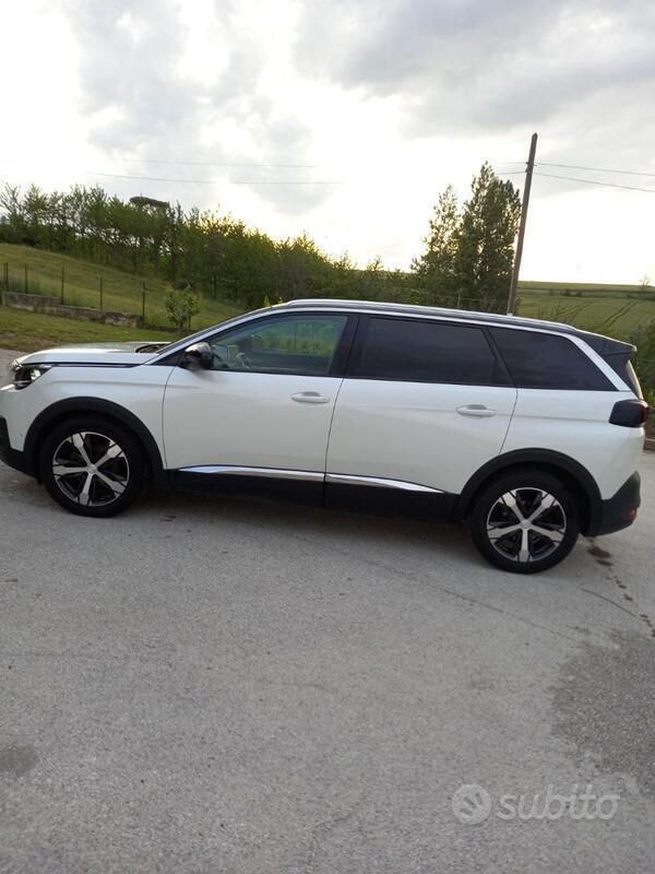 Usata Peugeot 5008 Business-Line 131 CV (96 kW) 2019 Bianco Monovolume