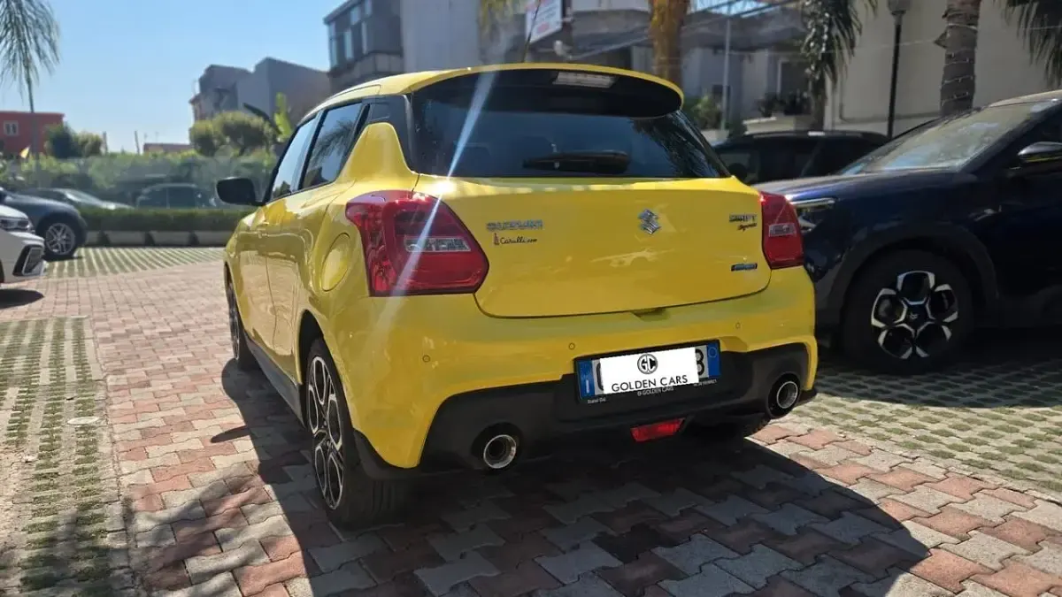 Usata Suzuki Swift Sport 129 CV (94 kW) 2021 Giallo Utilitaria