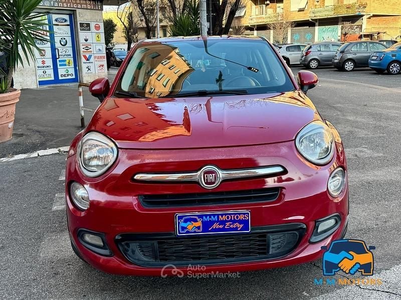 Usata Fiat 500X Lounge 95 CV (69 kW) 2016 Rosso SUV