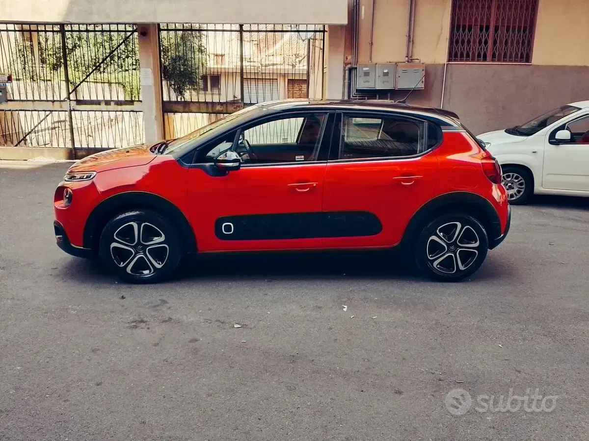 Usata Citroën C3 Shine 75 CV (55 kW) 2018 Arancione Utilitaria