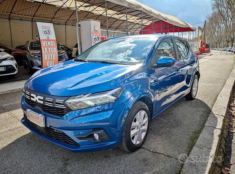 Usata Dacia Sandero 91 CV (66 kW) 2023 Blu Berlina