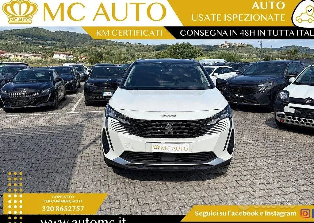 Usata Peugeot 3008 Allure 131 CV (96 kW) 2021 Bianco SUV