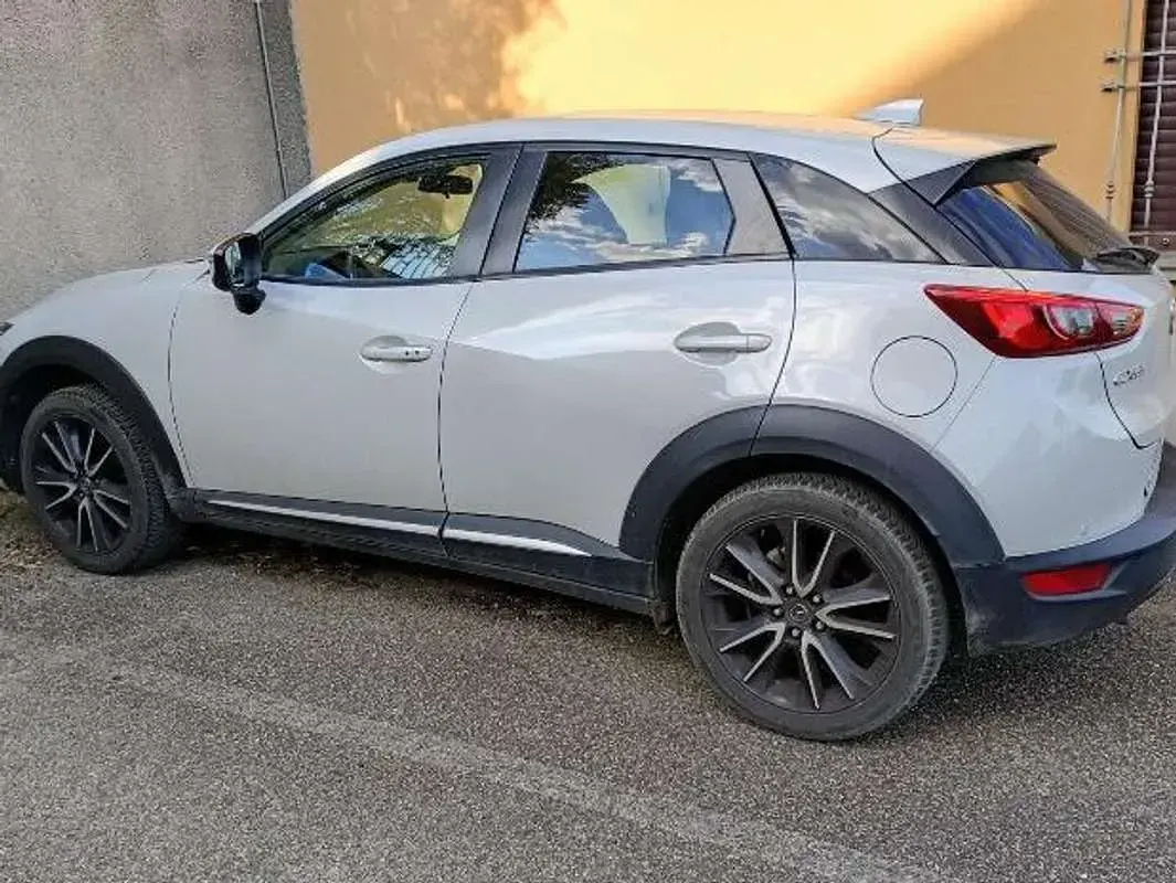 Usata Mazda CX-3 Exceed 105 CV (77 kW) 2017 Argento SUV