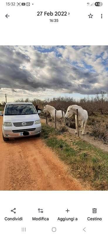 Usata VW California California 170 CV (125 kW) 2006 Argento Furgone