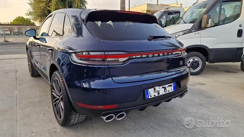 Usata Porsche Macan 245 CV (180 kW) 2020 Blu SUV