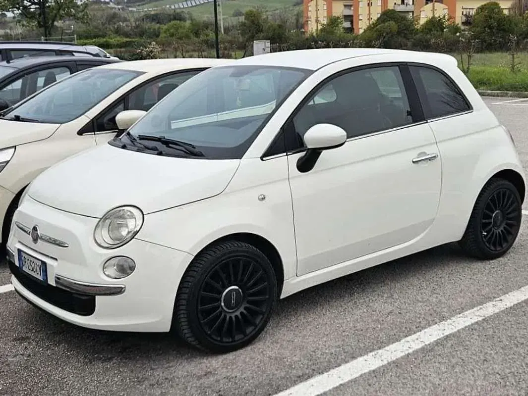 Usata Fiat 500 Sport 69 CV (50 kW) 2008 Bianco Utilitaria