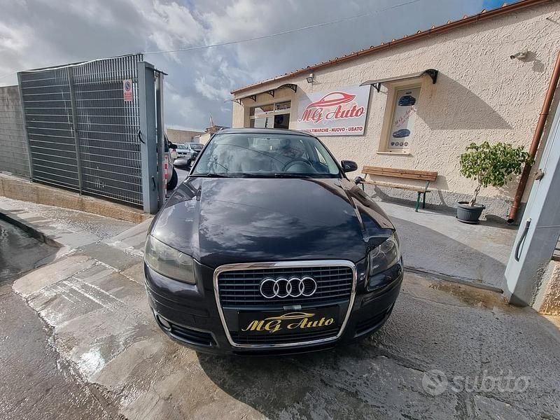 Usata Audi A3 Ambition 169 CV (124 kW) 2008 Grigio Berlina