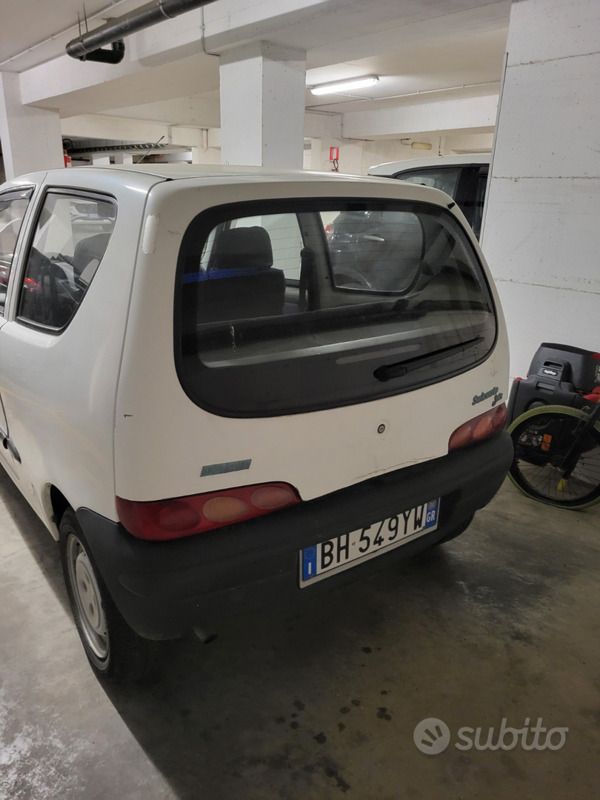 Usata Fiat 600 39 CV (28 kW) 2000 Bianco Utilitaria