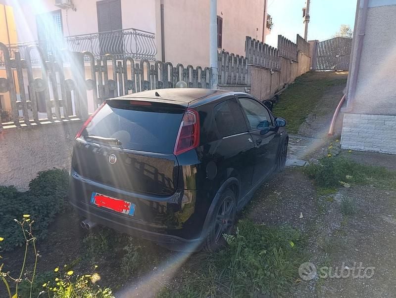 Usata Abarth Grande Punto 155 CV (114 kW) 2008 Nero Utilitaria