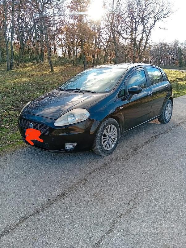 Usata Fiat Grande Punto 2005 Nero Utilitaria