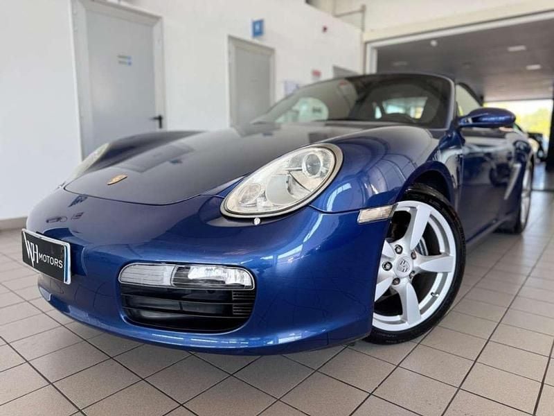 Blu Usata 2008 Porsche Boxster Cabrio | 27.900 € (Buon prezzo) - Immagine 1/4