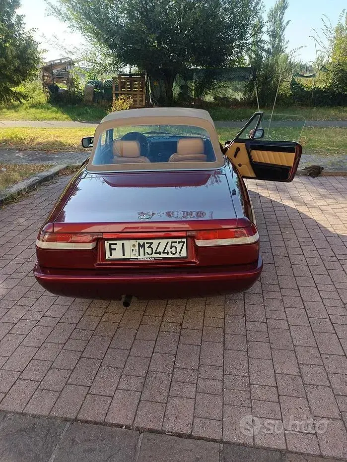Usata Alfa Romeo Spider 106 CV (77 kW) 1992 Rosso Cabrio