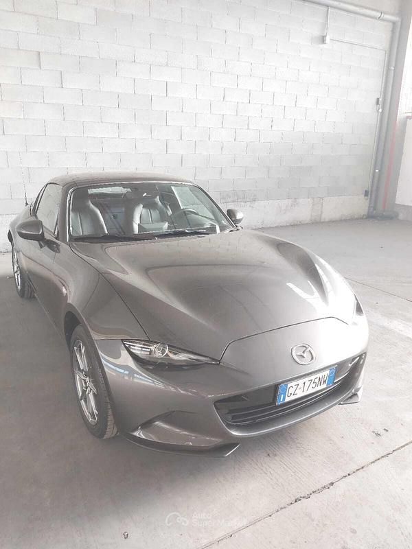 Nuova Mazda MX5 Exclusive-Line 132 CV (97 kW) 2025 Gray Cabrio