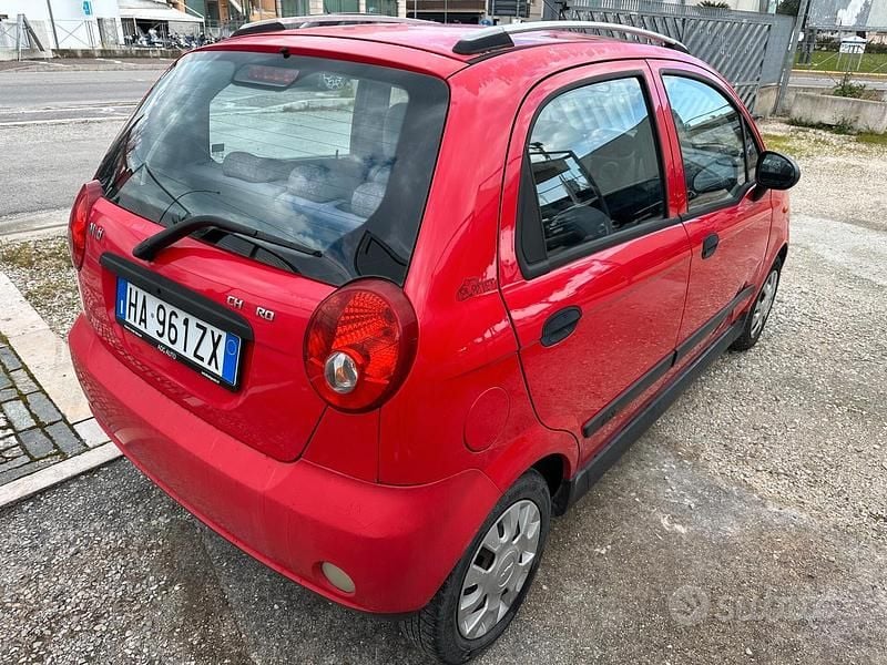 Usata Chevrolet Matiz SE 61 CV (44 kW) 2007 Rosso Utilitaria