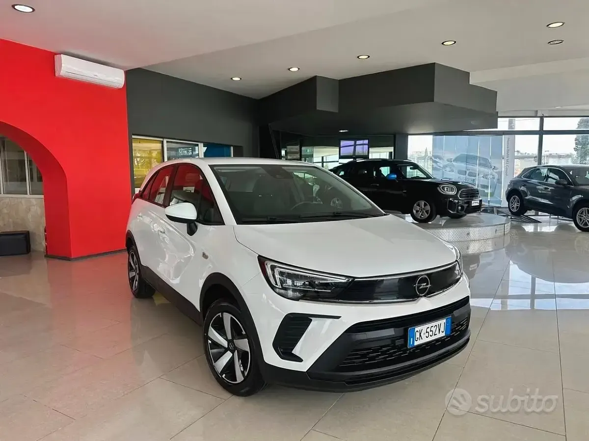 Usata Opel Crossland Edition 83 CV (61 kW) 2022 Bianco SUV