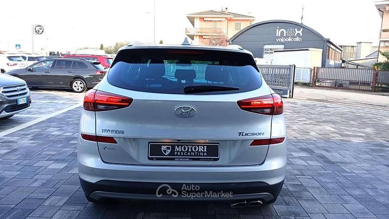 Usata Hyundai Tucson 136 CV (100 kW) 2021 Argento SUV