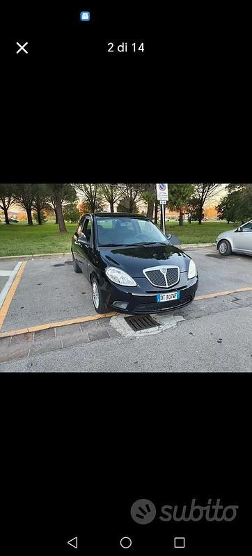 Usata Lancia Ypsilon 2009 Nero Utilitaria