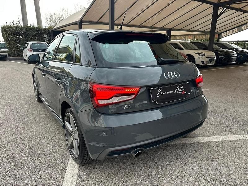 Usata Audi A1 S-Line 117 CV (86 kW) 2017 Grigio Utilitaria