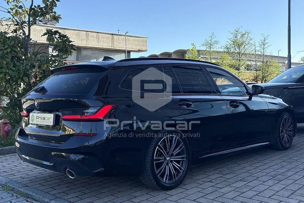 Usata BMW 320e M Sport 190 CV (139 kW) 2020 Nero Station wagon