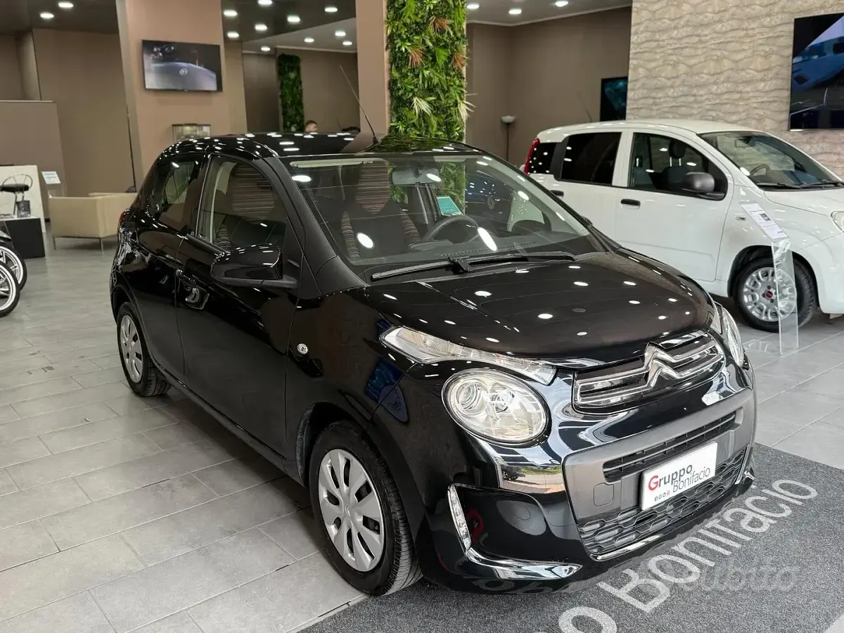 Usata Citroën C1 Feel 72 CV (52 kW) 2019 Nero Utilitaria