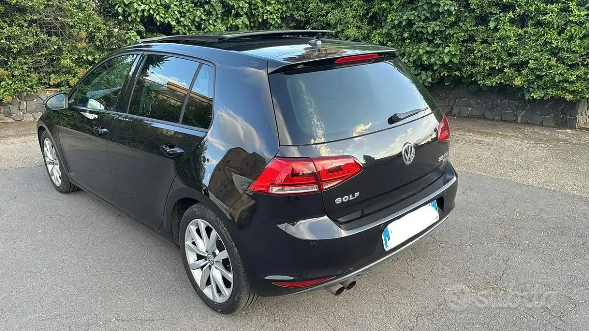 Usata VW Golf VII 150 CV (110 kW) 2013 Nero Berlina