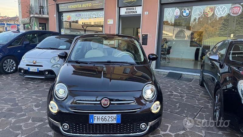 Usata Fiat 500 Lounge 69 CV (50 kW) 2017 Nero Berlina
