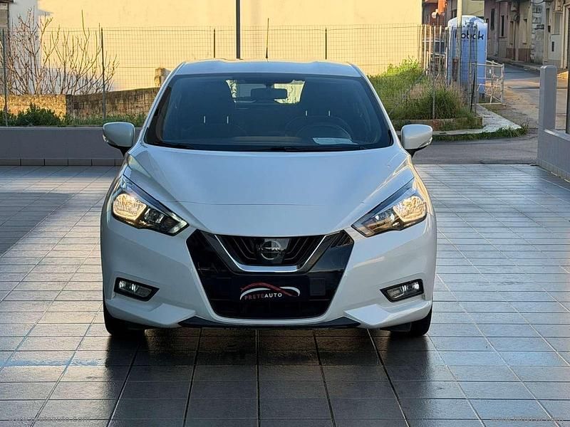 Usata Nissan Micra Tekna 90 CV (66 kW) 2019 Bianco Berlina