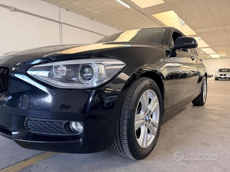 Usata BMW 120 Efficient Dynamics 184 CV (135 kW) 2013 Nero Utilitaria
